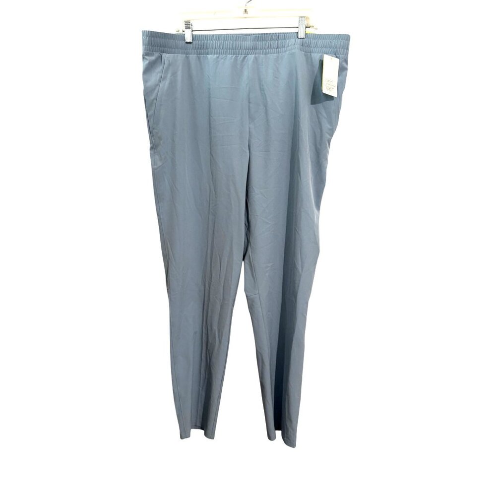 All In Motion Mens Athletic Jogger Pants XL Recycled Polyester Blue
